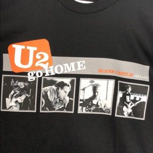 Brand new U2 concert Tee go home tour Slane castle